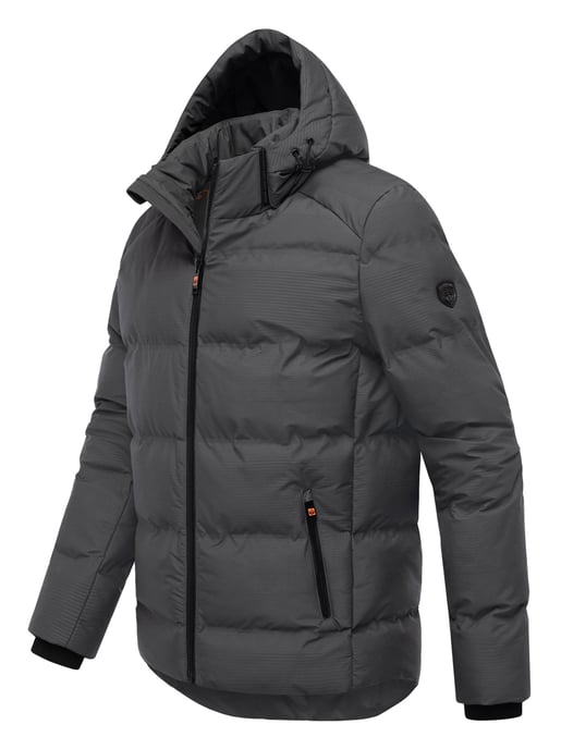 Stone Harbour heren winterjas Gavriloo met afneembare capuchon en fleecevoering - Image 3