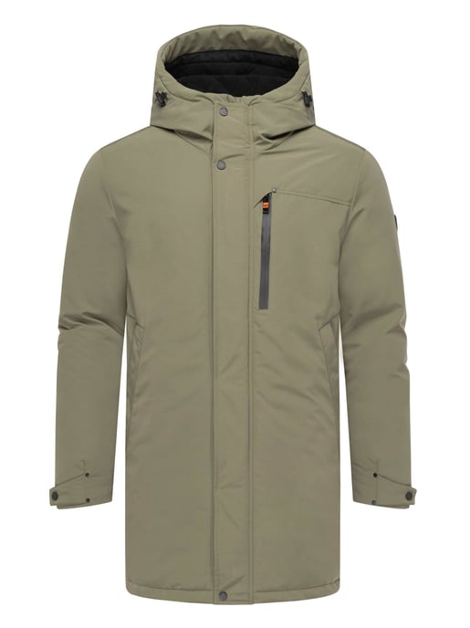 Stone Harbour heren winterjas Phinoo met fleecezakken en 2-weg ritssluiting - Image 2