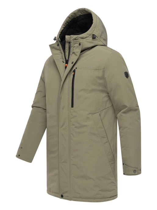 Stone Harbour heren winterjas Phinoo met fleecezakken en 2-weg ritssluiting - Image 3