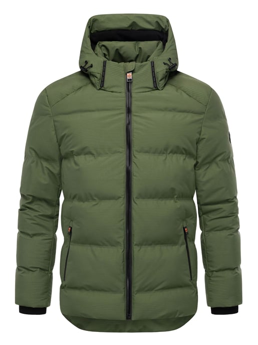 Stone Harbour heren winterjas Gavriloo met afneembare capuchon en fleecevoering - Image 2
