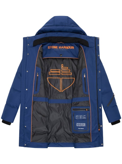 Stone Harbour heren wintermantel Thadeek met afneembare capuchon & magneetzakken - Image 5