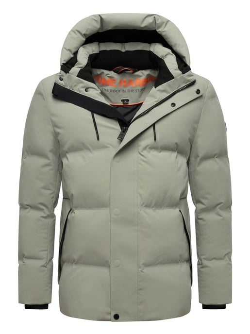 Stone Harbour heren winterjas Taviaan met fleececapuchon en winddicht design - Image 1