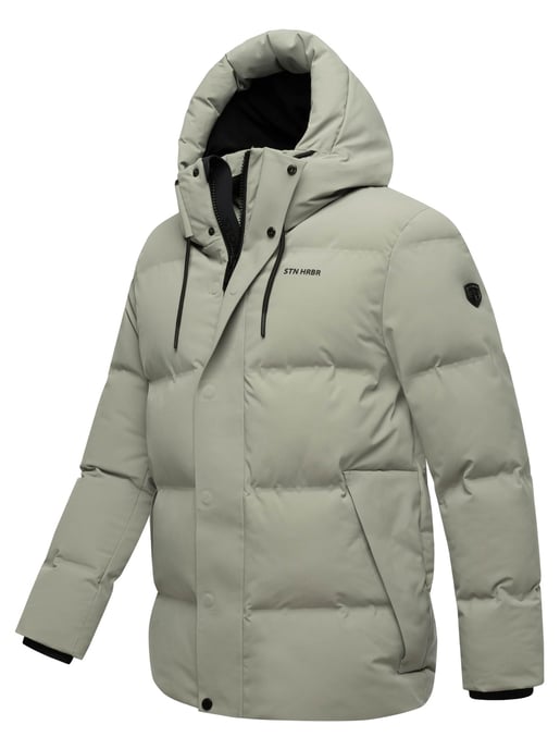 Stone Harbour heren winterjas Taviaan met fleececapuchon en winddicht design - Image 3