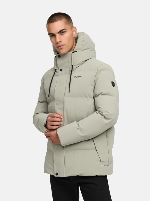 Stone Harbour heren winterjas Taviaan met fleececapuchon en winddicht design - Image 6