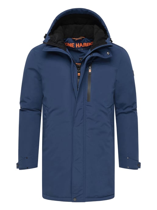 Stone Harbour heren winterjas Phinoo met fleecezakken en 2-weg ritssluiting - Image 1
