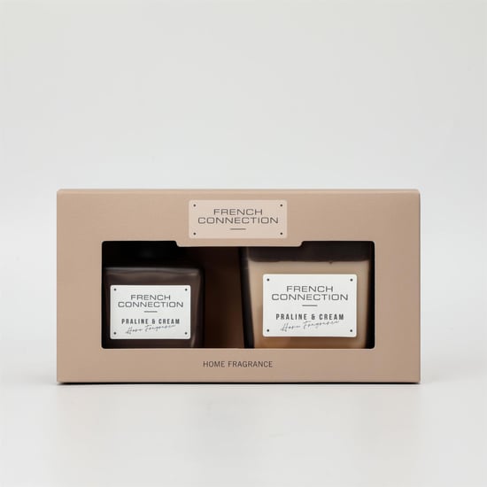 French Connection Autumn Collection Praline & Cream Diffuesr 100ml + Candle 200g - Image 3