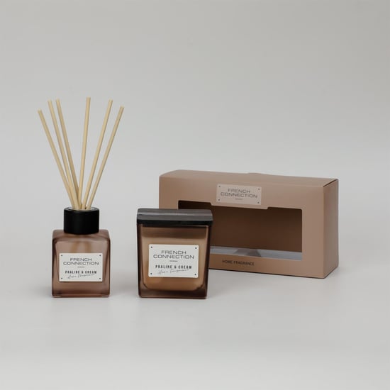 French Connection Autumn Collection Praline & Cream Diffuesr 100ml + Candle 200g - Image 4
