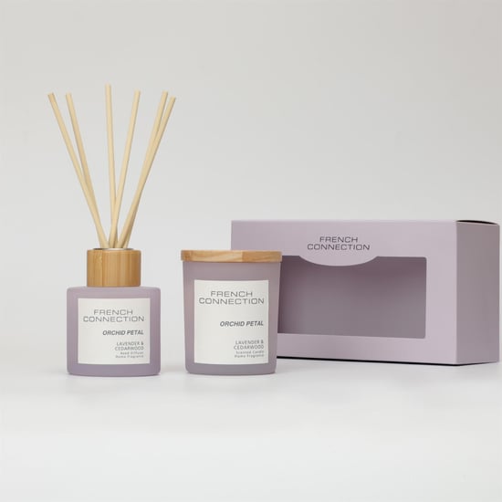 French Connection Pastel Collection Orchid Petal Diffuser 100ml + Candle 130g - Image 1