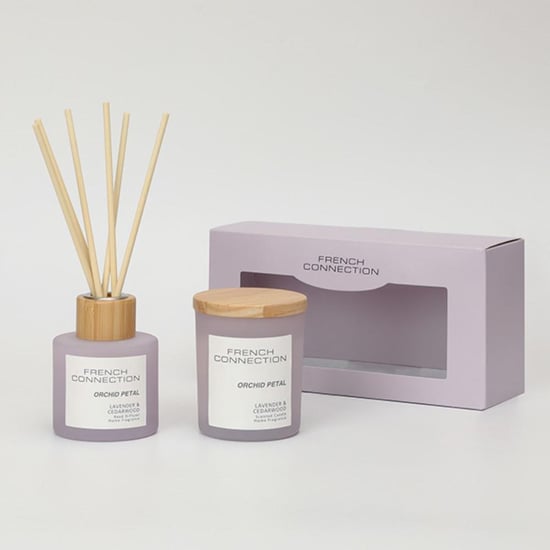 French Connection Pastel Collection Orchid Petal Diffuser 100ml + Candle 130g - Image 3