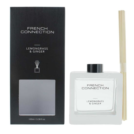 French Connection Wooden Collection Lemongrass And Ginger Diffuser 100ml - Image 1