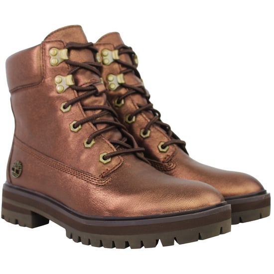 Timberland 6inch London Square Copper Womens Brown Boots - Image 2