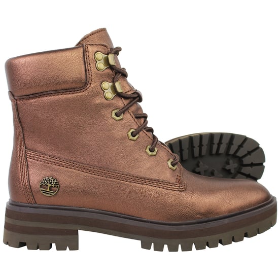 Timberland 6inch London Square Copper Womens Brown Boots - Image 4
