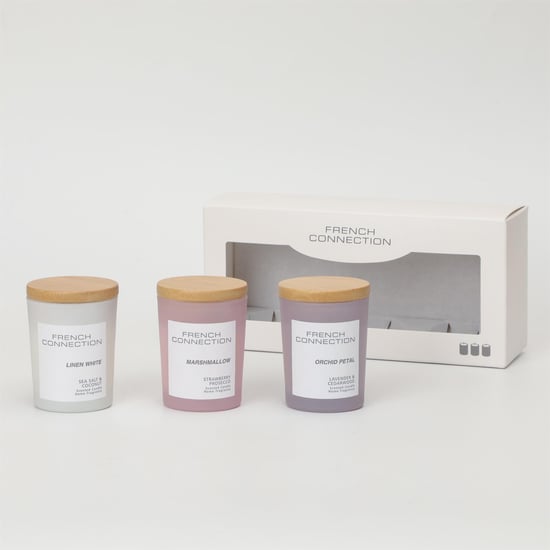 French Connection Pastel Collection Trio of Candles Gift Set 3 X 50g - Image 4