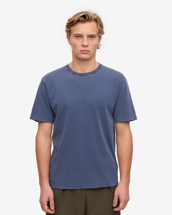 Colorful Standard Classic Organic T-shirt - Neptune Blue - Image 1