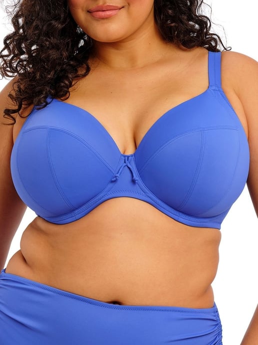 Plain Sailing Plunge Bikini Top - Image 1