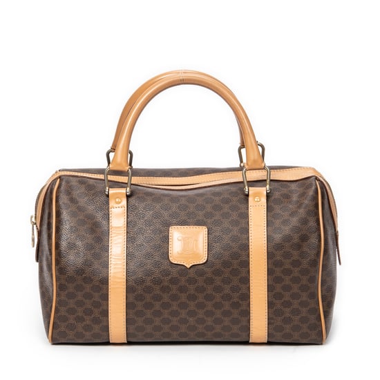 Vintage Small Boston Handbag - Image 1