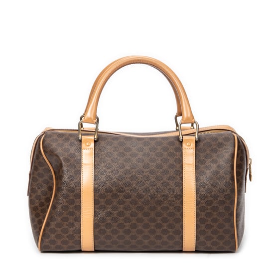 Vintage Small Boston Handbag - Image 5