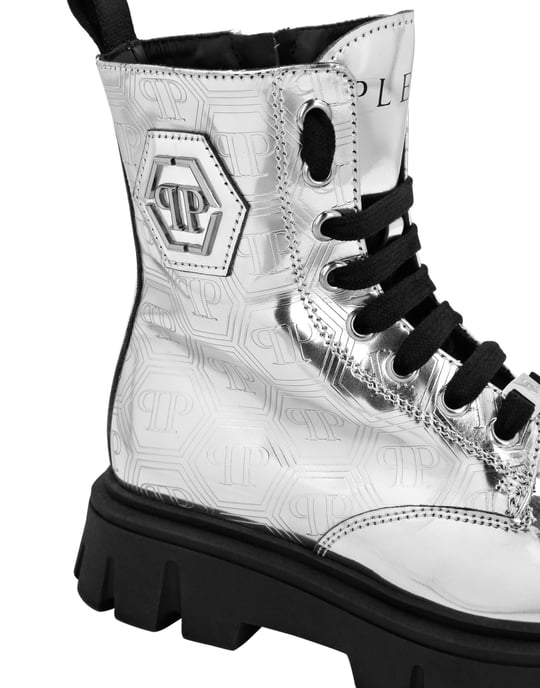 Mid Boots Hexagon Monogram - Image 3