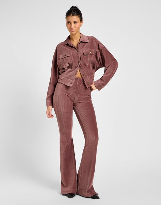 GB - Lee -Batwing Rider Jacket - Dreamy Mauve - Image 3