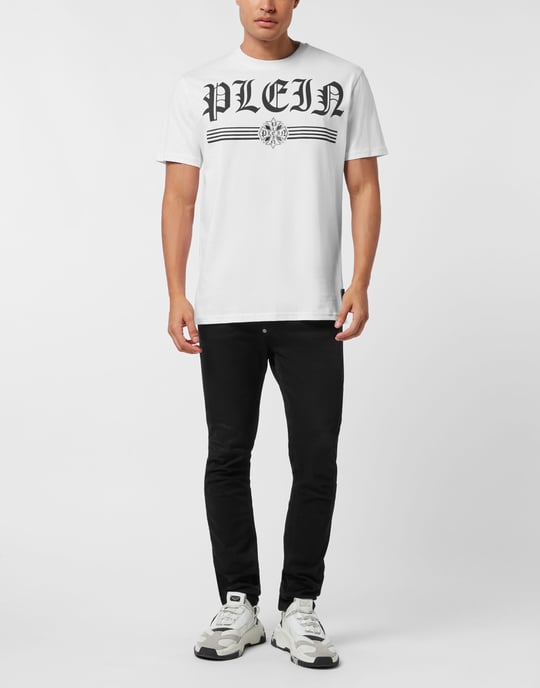 Round Neck T-Shirt Gothic Plein - Image 4