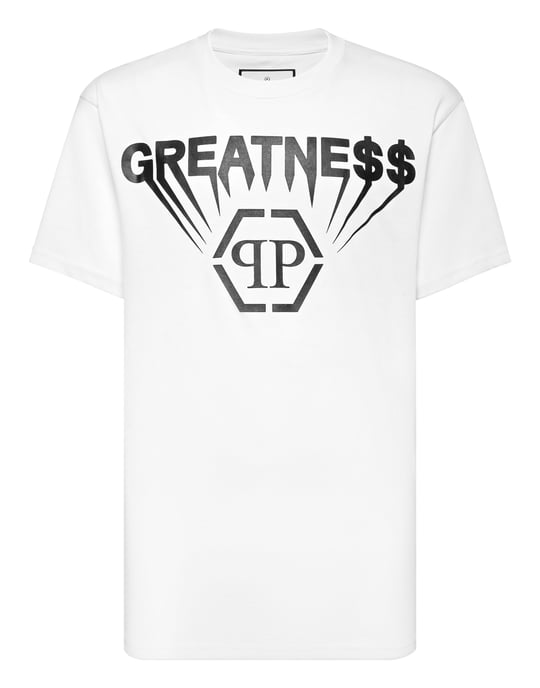 Printed Round Neck T-Shirt Greatness - Image 1