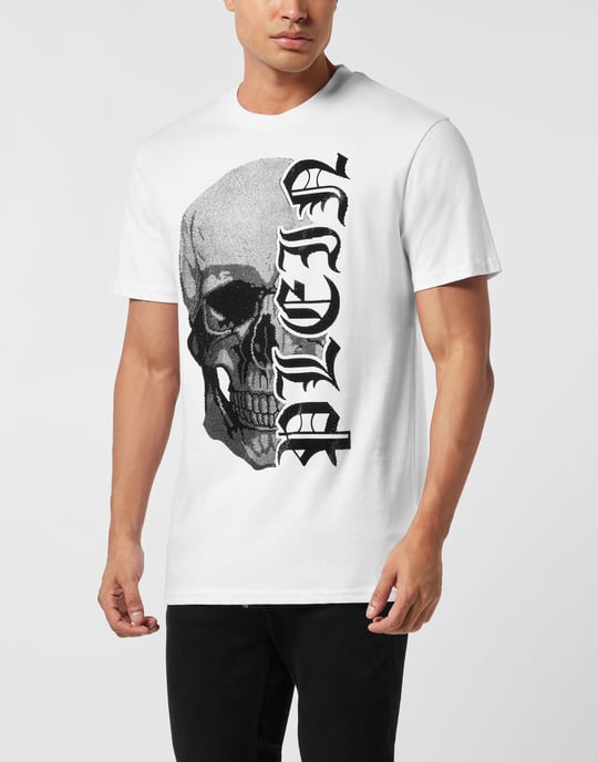 Rundhalsad T-shirt Gothic Plein Stones - Image 2