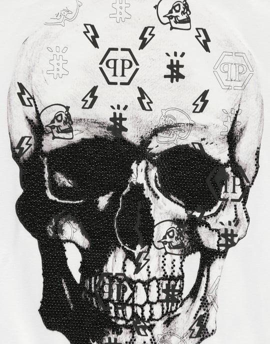 T-shirt Rund Halsad Ss Dödskalle - Image 4