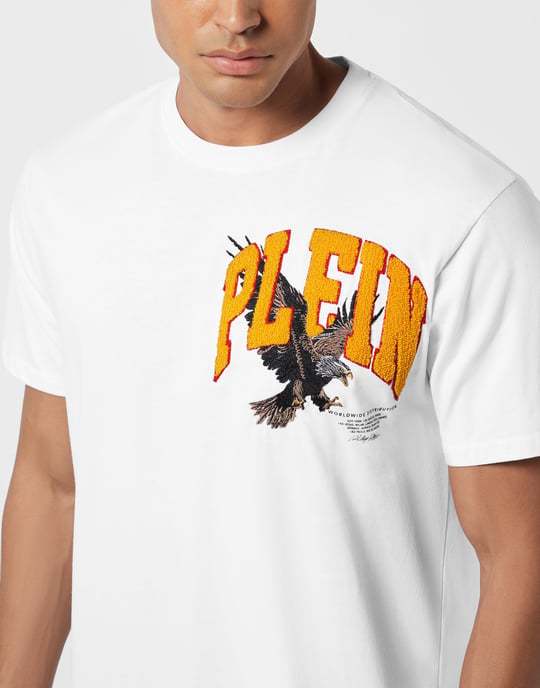 Rundhalsad T-shirt med Crystal Eagle-motiv - Image 2