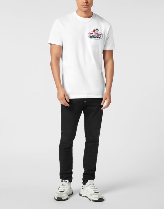 Round Neck T-Shirt Plein Trucks Bulldog - Image 3