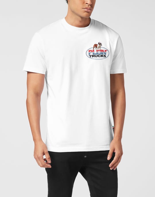 Round Neck T-Shirt Plein Trucks Bulldog - Image 5