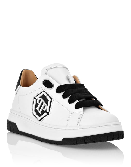 Leather Lo-Top Sneakers Hexagon - Image 1