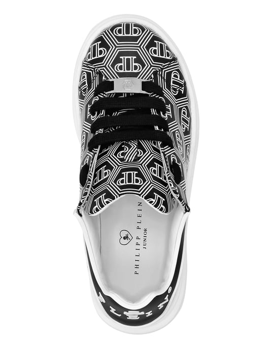 Leather Lo-Top Sneakers Monogram - Image 3