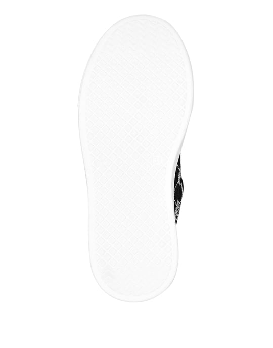Satin Lo-Top Sneakers Monogram Strass - Image 2