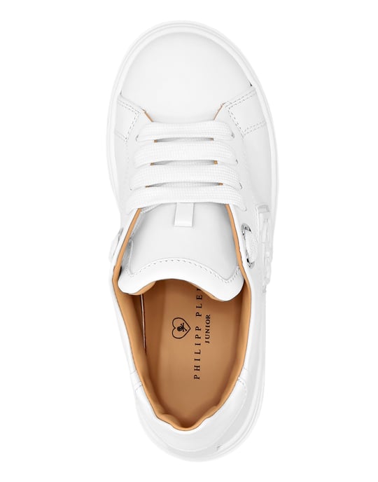 Leather Lo-Top Sneakers Hexagon - Image 3