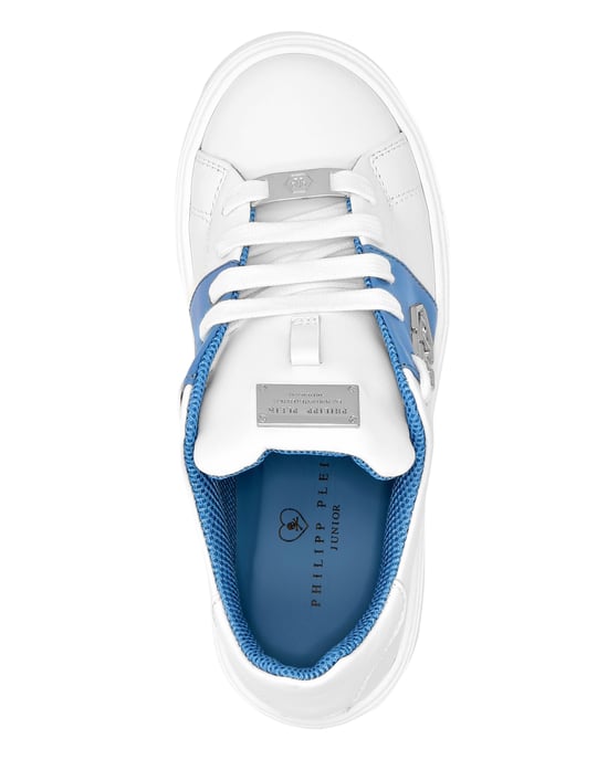 Leather Lo-Top Sneakers Hexagon - Image 3