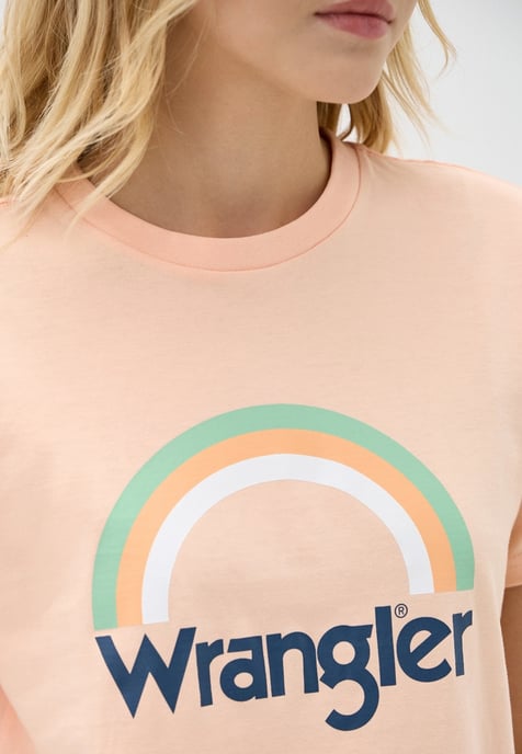 GB - Wrangler - T-shirt - Pale Peach - Image 3