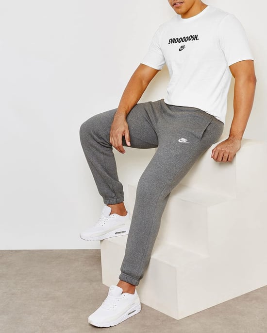 Nike Club Charcoal 406 Mens Fleece NSW Joggers - Image 3