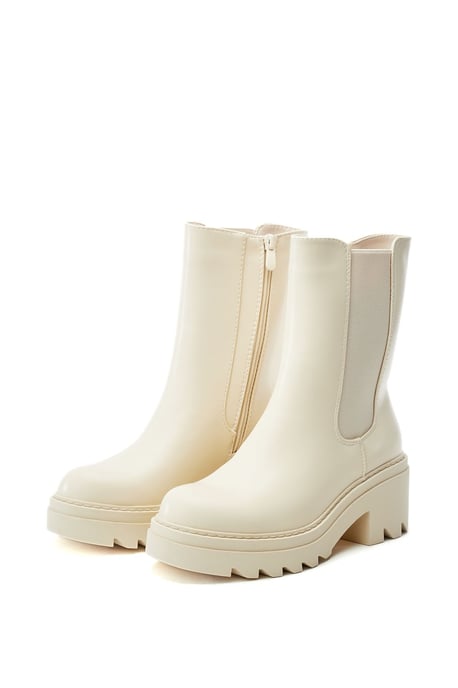 Givver Beige Boots - Image 2
