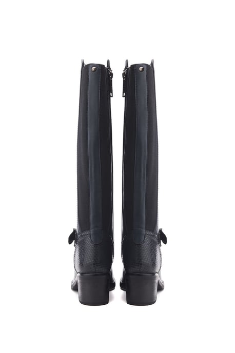 Solesmes Navy Boots - Image 3