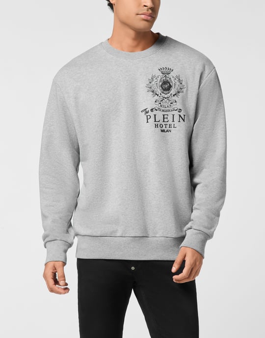 Fleece Round Neck Sweatshirt Plein Hotel - Image 2