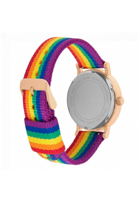 Toff London TLWS-70827 38mm Pride Vintage Rainbow Watch - Image 4