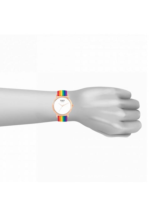 Toff London TLWS-70827 38mm Pride Vintage Rainbow Watch - Image 6