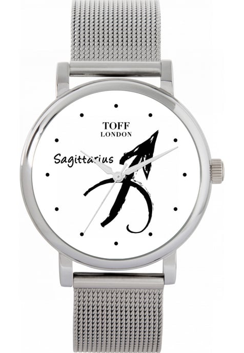 Toff London TLWS-35775 Ladies White Sagittarius Watch - Image 1