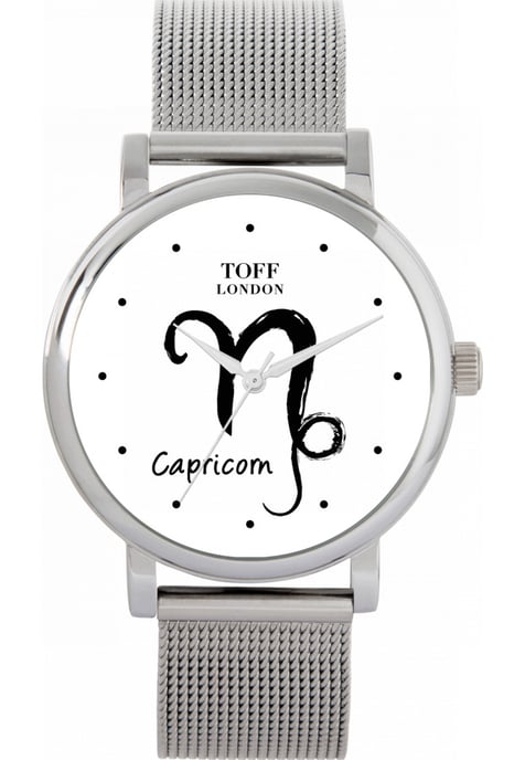 Toff London TLWS-35796 Ladies White Capricorn Watch - Image 1