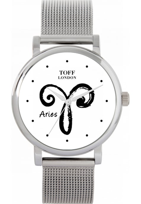Toff London TLWS-35607 Ladies White Aries Watch - Image 1