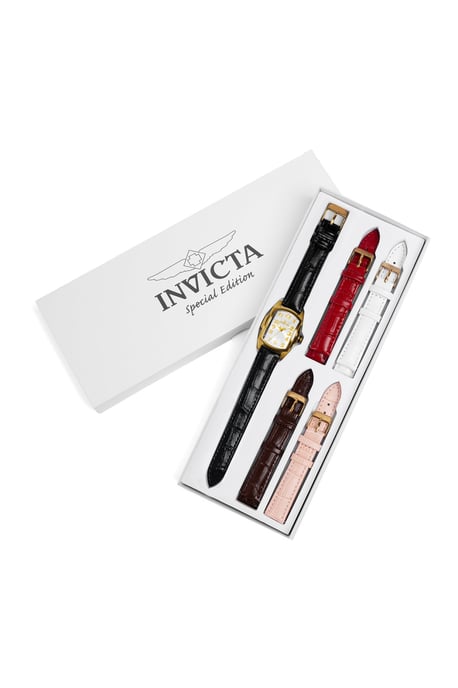 Invicta Lupah 49816 Dames Horloge - Quartz Uurwerk - Roestvrij Staal met zilveren Wijzerplaat - 29mm - Image 3