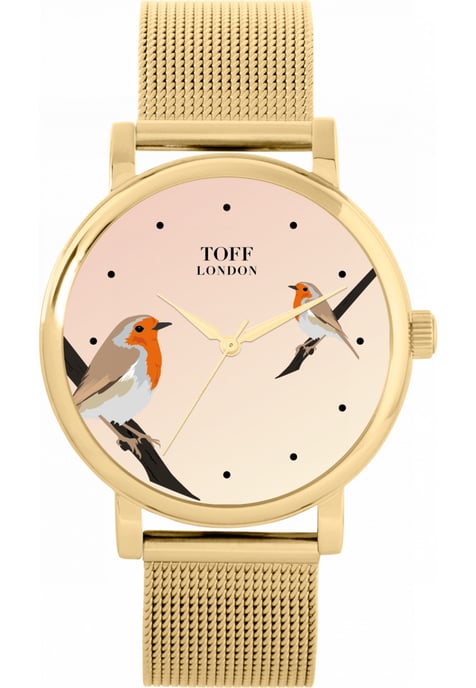 Toff London TLWS-28806 Ladies Robins Bird Watch - Image 1