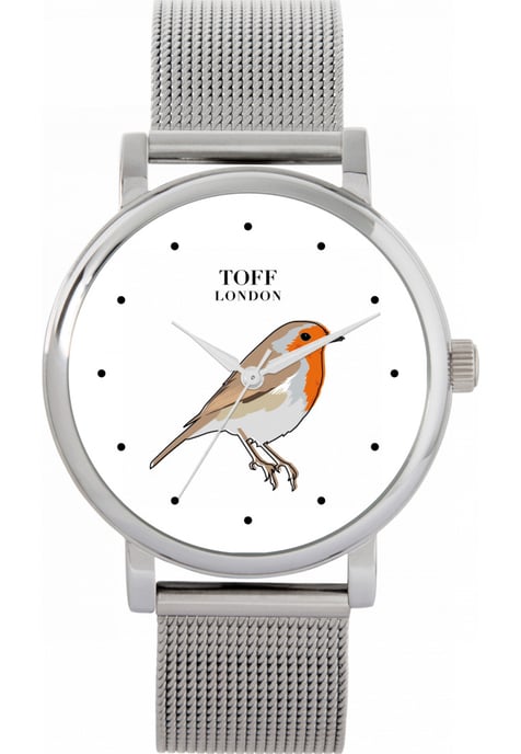Toff London TLWS-28656 Ladies Robin Bird Watch - Image 1