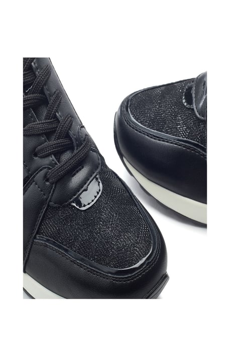 Gloriana Black Sneakers - Image 3
