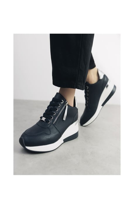 Caspia Navy Sneakers - Image 2
